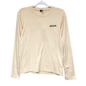 Mercy & Loyal Mens Size S Long Sleeve Embroidered Logo T Shirt